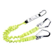  Portwest FP52YER Double Elasticated 1.8m Lanyard With Shock Absorber