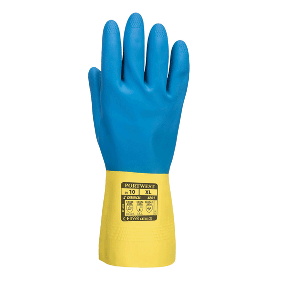 Portwest A801 Double Dipped Latex Gauntlet Glove