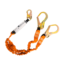  Portwest FP75 A2 Double 140kg 1.8m Lanyard with Shock Absorber