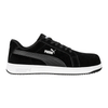 Puma Iconic Low S1PL ESD FO HRO SR Safety Work Trainer Shoe Black / UK 5