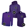 Uneek Hoodie, Sweatshirt & Polo Shirts Bundle Inc Logo - 5 Items