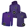 Uneek Hoodie, Sweatshirt & T-Shirts Bundle Inc Logo - 5 Items