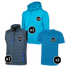 Bodywarmer, Hoodie & T-Shirts Bundle Inc Logo - 5 Items