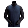 Sweat-shirt bicolore demi-zippé Snickers 2841 - SWEAT-SHIRTS haut de gamme de Snickers - Juste 90,11 € ! Achetez maintenant chez Workwear Nation Ltd