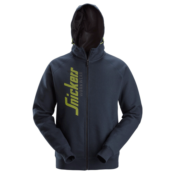 Snickers 2846 Logo Full Zip Hoodie - Premium HOODIES from Snickers - Just £85.16! Shop now at Workwear Nation Ltd