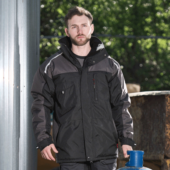 Tuffstuff 299 Cleveland Water-Resistant Fleece Lined Jacket Coat - Premium JACKETS & COATS from TuffStuff - Just £35! Shop now at Workwear Nation Ltd