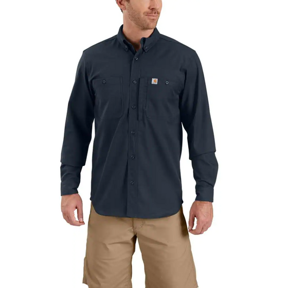Carhartt 102538 Rugged Professional Series Relaxed Fit Canvas Long Sleeve Shirt - Premium SHIRTS from Carhartt - Just £62.19! Shop now at Workwear Nation Ltd