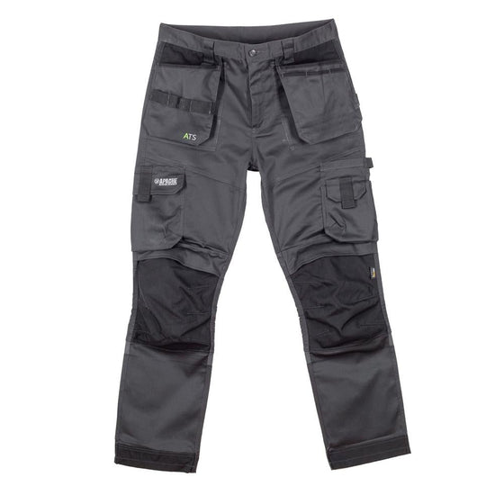 Pw3 stretch work trousers with holster pockets black Portwest