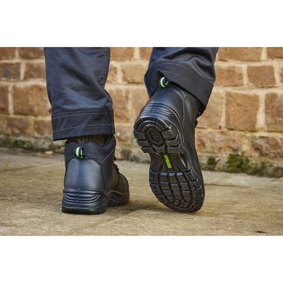 Apache Jupiter Black Mid-Cut Safety Work Boot Only Buy Now at Workwear Nation!