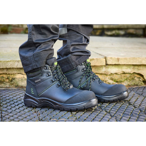 Apache Mars Black Waterproof Safety Work Boot Only Buy Now at Workwear Nation!