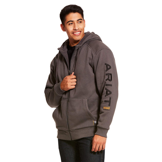Ariat P17780 Rebar All-Weather Full Zip Work Hoodie Sweatshirt Only Buy Now at Workwear Nation!