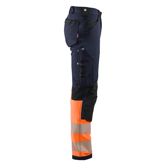 Blaklader 1193 Hi-Vis 4-Way Stretch Work Trousers Only Buy Now at Workwear Nation!