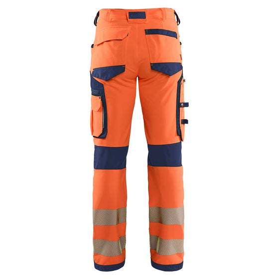 Blaklader 1197 Hi-Vis 4-Way Stretch Work Trousers Only Buy Now at Workwear Nation!