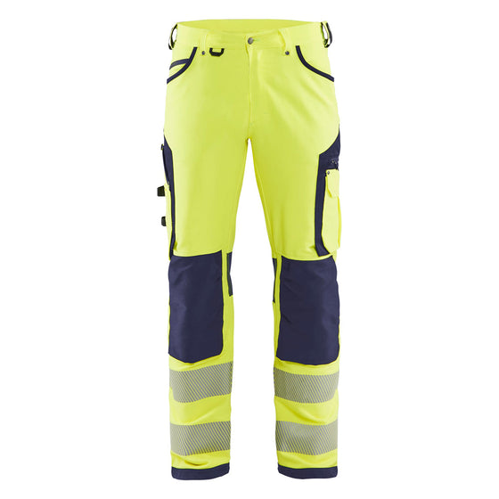 Blaklader 1197 Hi-Vis 4-Way Stretch Work Trousers Only Buy Now at Workwear Nation!