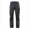 Blaklader 1422 4-Way Stretch Service Work Trousers Mid Grey / Black Only Buy Now at Workwear Nation!