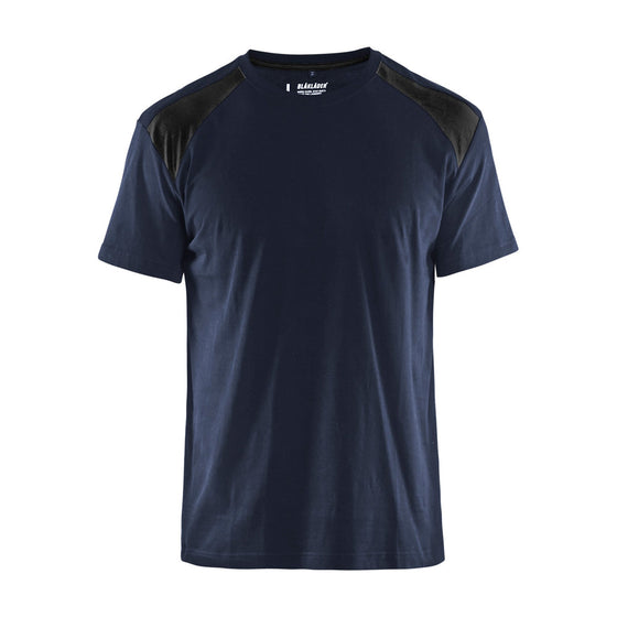 Blaklader 3379 Cotton Two Tone Crew Neck Work T-Shirt Only Buy Now at Workwear Nation!