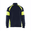 Blaklader 3550 1/4 Zip Sweatshirt with Hi-Vis Panels Only Buy Now at Workwear Nation!
