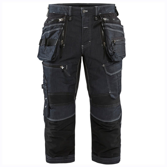 Blaklader X1900 1991 3/4 Length Stretch Knee Pad Holster Pocket Pirate Trousers Only Buy Now at Workwear Nation!