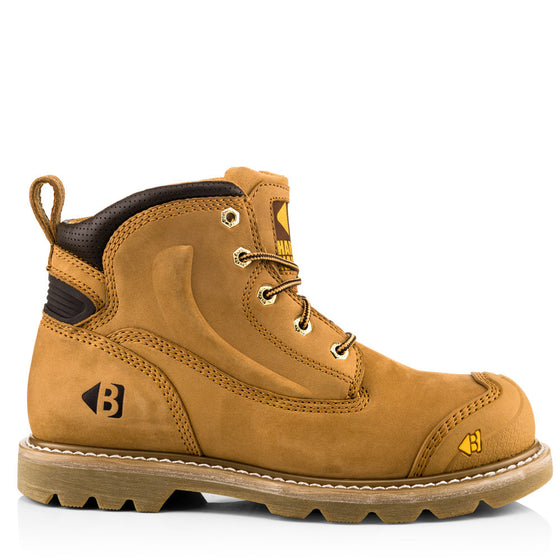 Buckler B650 SB P HRO SRC Honey Goodyear Welted Safety Lace Boot Only Buy Now at Workwear Nation!