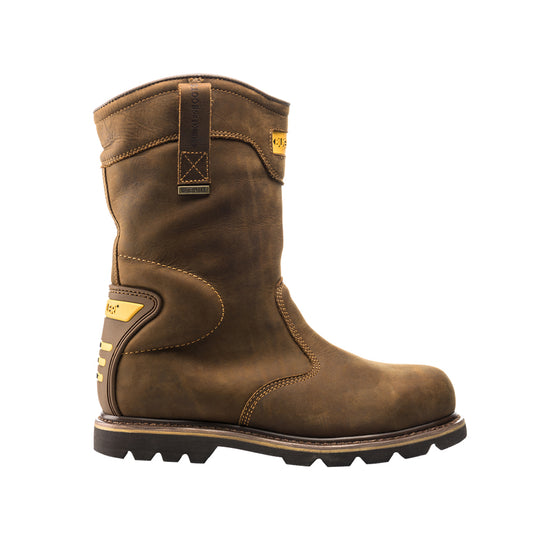 Buckler B701SMWP Crazy Horse Leather Goodyear Welted Waterproof Safety Rigger Boot Only Buy Now at Workwear Nation!
