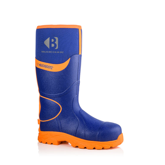 Buckler BBZ8000 S5 360° High Visibility Neoprene / Rubber Safety Wellington Boot with Ankle Protection Only Buy Now at Workwear Nation!