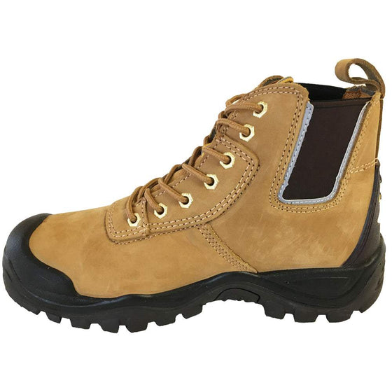 Buckler BHYB2 Anti-Scuff Safety Work Boots Brown Sizes 6-13 Mens Dealer Brown or Honey Only Buy Now at Workwear Nation!