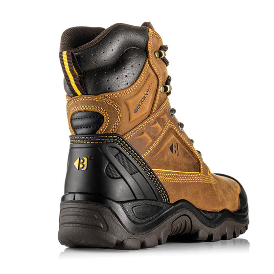 Buckler BSH011 S3 High-Leg Safety Lace Boot with Driver Flex and Heel Support Only Buy Now at Workwear Nation!