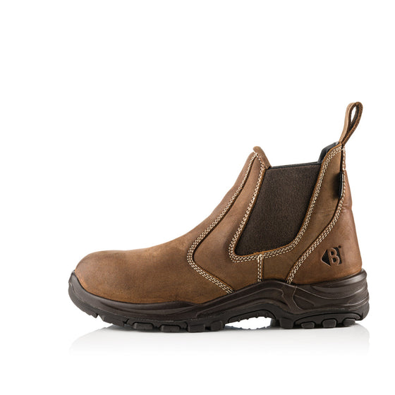 Buckler Nubuckz DEALERZ Non-Safety Brown Lightweight Waterproof Dealer Boot Only Buy Now at Workwear Nation!