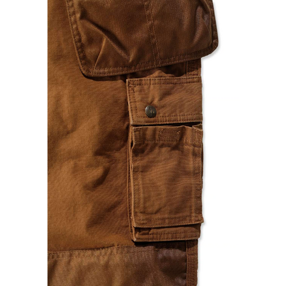 Carhartt 100233 Multi Pocket Ripstop Pant Work Trouser BROWN Only Buy Now at Workwear Nation!
