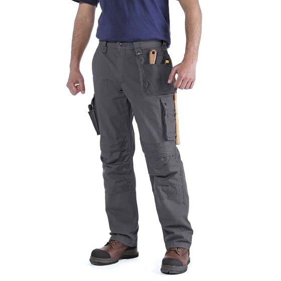 Carhartt 100233 Multi Pocket Ripstop Pant Work Trouser GRAVEL Only Buy Now at Workwear Nation!
