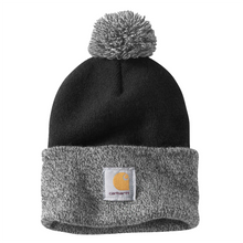  Carhartt 102240 Womens Lookout Knit Pom-Pom Cuffed Beanie Hat Only Buy Now at Workwear Nation!