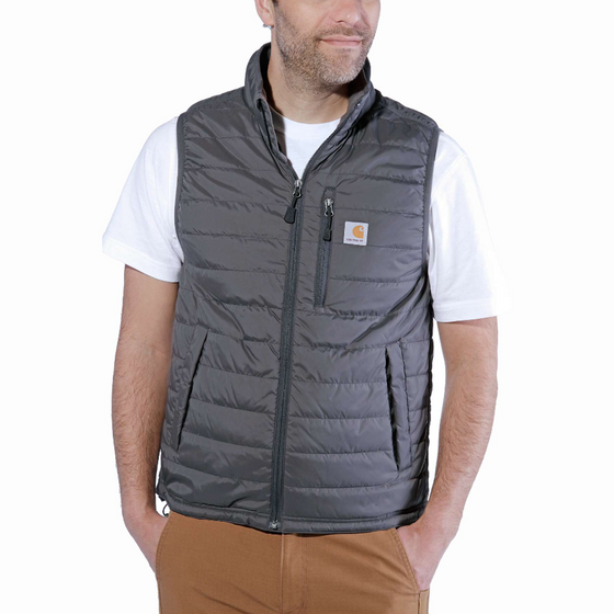 Carhartt 102286 Rain Defender Relaxed Fit Lighweight Insulated Vest Gilet Only Buy Now at Workwear Nation!