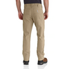 Carhartt 102821 Pantalon de travail fuselé à 5 poches en toile coupe droite robuste et flexible Achetez uniquement maintenant chez Workwear Nation !