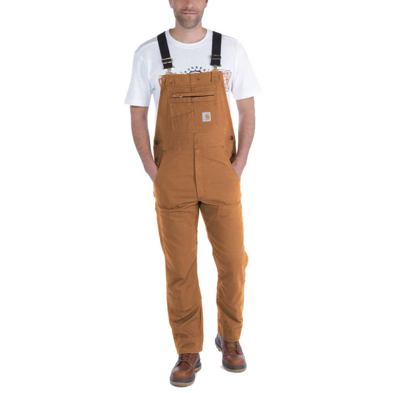 Carhartt 102987 Rugged Flex Relaxed Fit Canvas Bib Overall Only Buy Now at Workwear Nation!