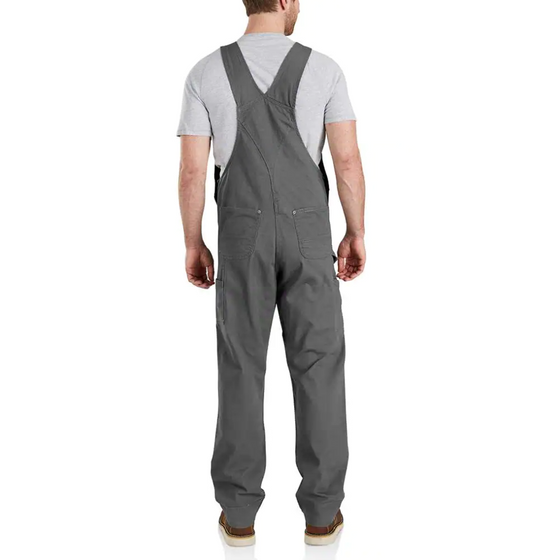 Carhartt 102987 Rugged Flex Relaxed Fit Canvas Bib Overall Only Buy Now at Workwear Nation!