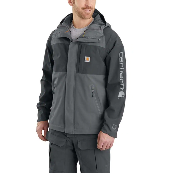 Carhartt 102990 Waterproof Angler Jacket Only Buy Now at Workwear Nation!