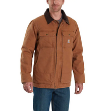  Carhartt 103283 Full Swing Relaxed Fit Washed Duck Insulated Traditional Coat Only Buy Now at Workwear Nation!