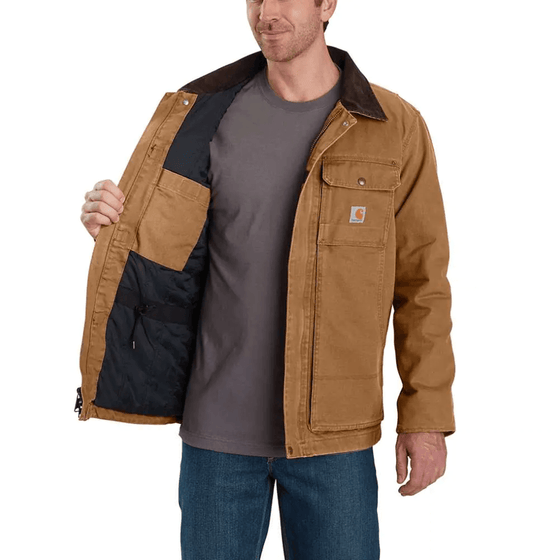 Carhartt 103283 Full Swing Relaxed Fit Washed Duck Insulated