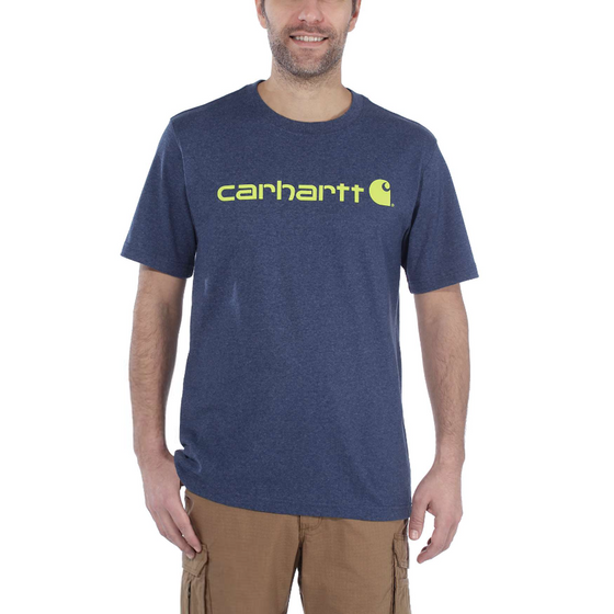 Carhartt 103361 Relaxed Fit Heavyweight Short Sleeve Logo Graphic T-Shirt Only Buy Now at Workwear Nation!