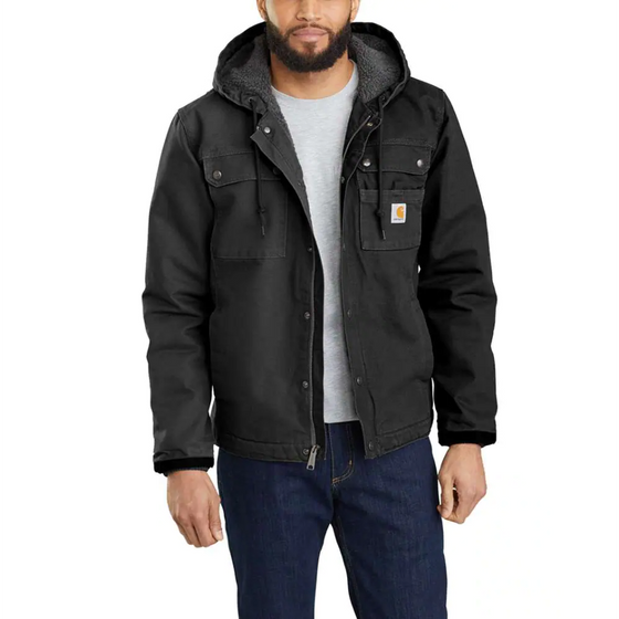 Carhartt 103826 Relaxed Fit Washed Duck Sherpa Lined Utility Jacket Only Buy Now at Workwear Nation!