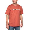 Carhartt 105797 Relaxed Fit Heavyweight Short Sleeve Log Graphic T-Shirt Only Buy Now at Workwear Nation!