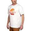 Carhartt 105908 Relaxed Fit Heavyweight Short Sleeve C Graphic T-Shirt Only Buy Now at Workwear Nation!
