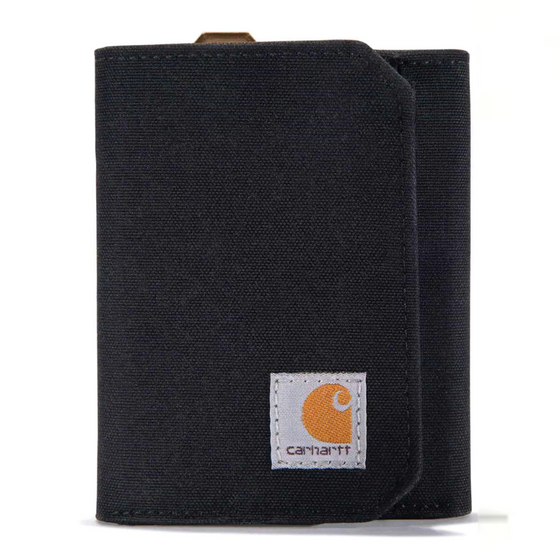 Carhartt B0000236 Nylon Duck Trifold Wallet Only Buy Now at Workwear Nation!