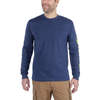 Carhartt EK231 Relaxed Fit Heavyweight Long Sleeve Graphic T-Shirt Top Only Buy Now at Workwear Nation!