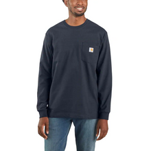  Carhartt K126 Loose Fit Heavyweight Long Sleeve Pocket T-Shirt Only Buy Now at Workwear Nation!
