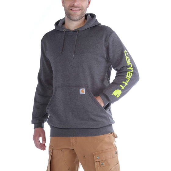 Carhartt K288 Loose Fit Midweight Logo Sleeve Graphic Hoodie Only Buy Now at Workwear Nation!