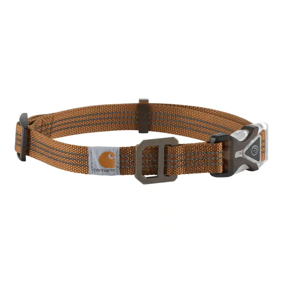 Carhartt P000345 Lighted Reflective Dog Collar Only Buy Now at Workwear Nation!