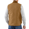 Carhartt V01 Relaxed Fit Firm Duck Insulated Rib Collar Vest Gilet Only Buy Now at Workwear Nation!