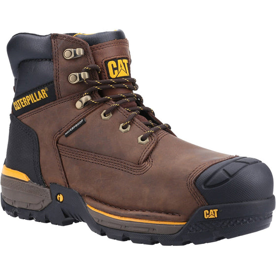 Caterpillar CAT Excavator LT 6" S3 WR HRO SRA Waterproof Safety Work Boot Only Buy Now at Workwear Nation!