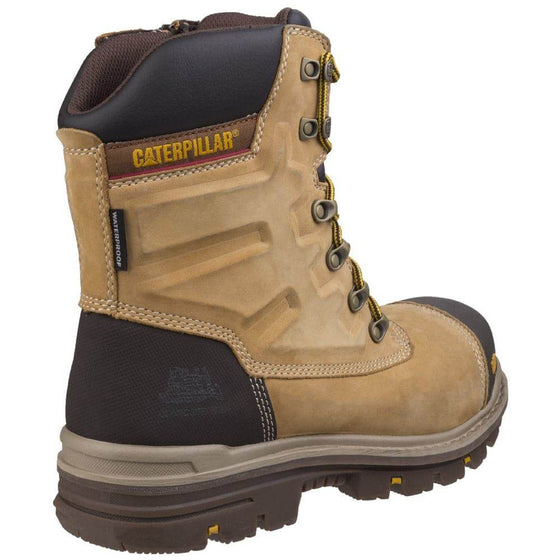 Caterpillar CAT Premier High Leg Combat Safety Work Boot Side Zip